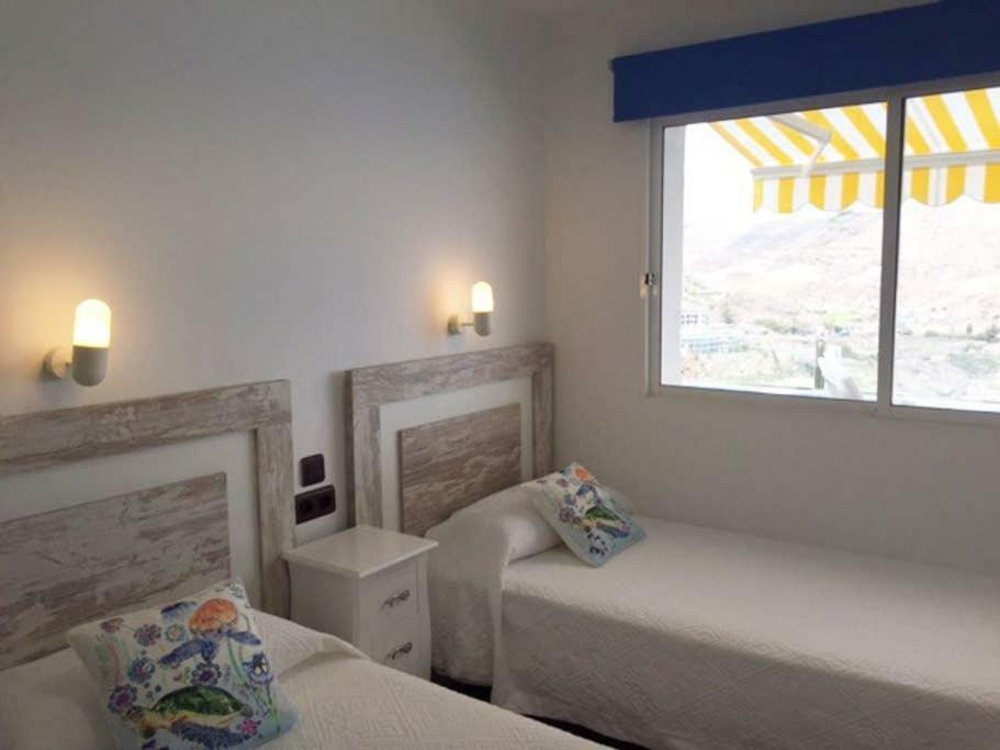 דירות Mogán Duplex Playa Del Cura Beautiful Ocean View מראה חיצוני תמונה